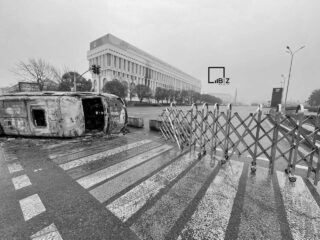 Беспорядки в Алматы в фотографиях