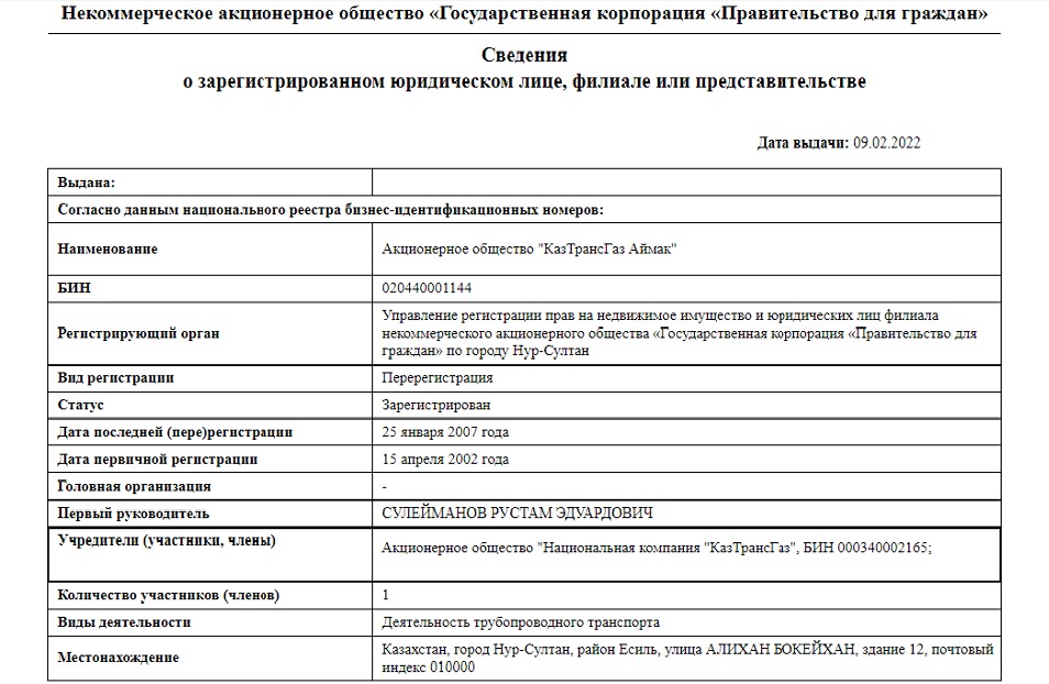Как главы «дочки» QazaqGaz получили 300 млн тенге за год. Bizmedia.kz
