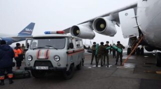 Вторая группа казахстанских спасателей и врачей отправилась в пострадавшую от землетрясения Турцию
