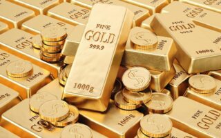 Цены на золото снижаются на фоне роста фондового рынка