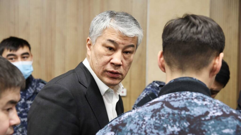 Кайрат Боранбаев в зале суда / Фото Informburo.kz
