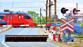 На 10 железнодорожных переездах установили камеры фиксации нарушений «Бүркіт»