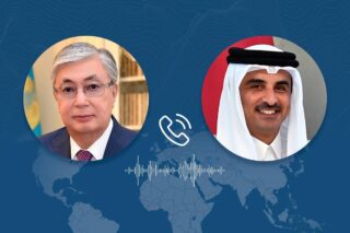 Президент Казахстана Токаев провел телефонный разговор с эмиром Катара