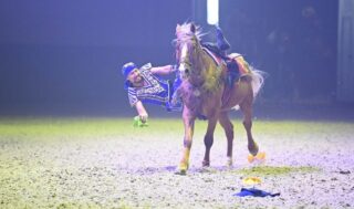 Шоу конных наездников Nomad Stunts показали главе государства Касым-Жомарту Токаеву