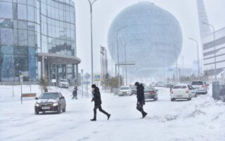 В среду в Астане снег, а в Алматы и Шымкенте без осадков