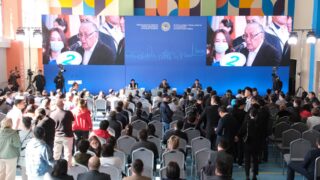 Что говорил Досаев на встрече с населением в Алатауском районе