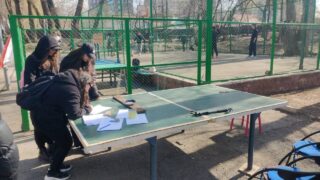 На Терренкуре в Алматы акимат остановил незаконный снос детской спортивной площадки