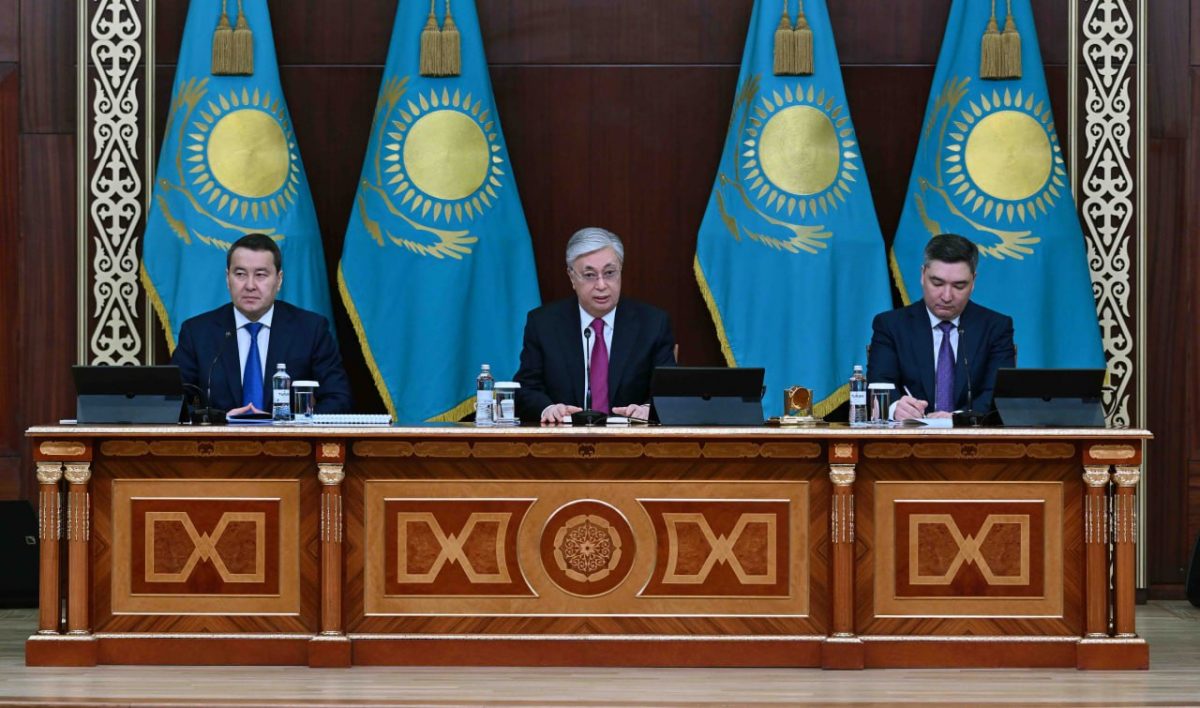 Фото: пресс-служба Касым-Жомарта Токаева