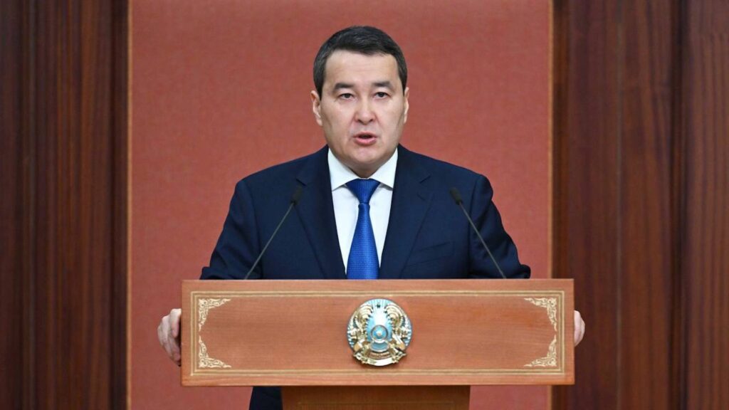 Алихан Смаилов. Фото: primeminister.kz.