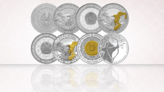 Стартует продажа коллекционных монет BÚRKIT и KÓSHPENDI SADAǴY в Казахстане