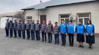 В Туркестанской области более 20 общественных помощников полиции получили удостоверения