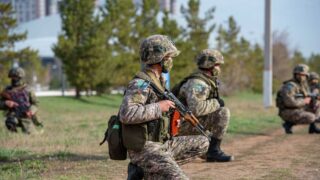 В Усть-Каменогорске проводится антитеррористические учения