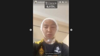 Футболист «Кайрата» записал видеообращение из реанимации