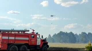 Появилась угроза селам в области Абай от лесного пожара