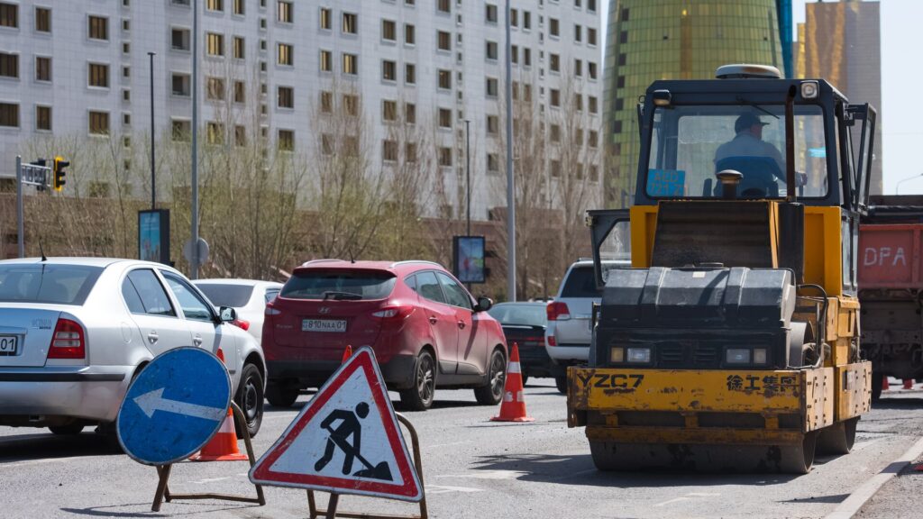 Со 2 по 8 мая в Астане участок улицы Кордай перекроют на ремонт дорожного полотна