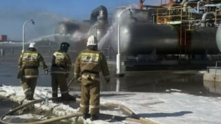 Уголовное дело возбуждено по факту пожара на заводе «Актобемунайгаз»