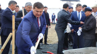 В Аральском районе началось строительство железнодорожного моста