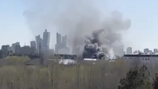 ДЧС сообщил, что в Астане горит кровля детского сада