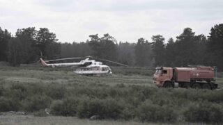 Касым-Жомарт Токаев облетел на вертолете пострадавшую от пожаров область Абай