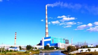 Железобетонная плита упала на котел №5 на Экибастузской ТЭЦ