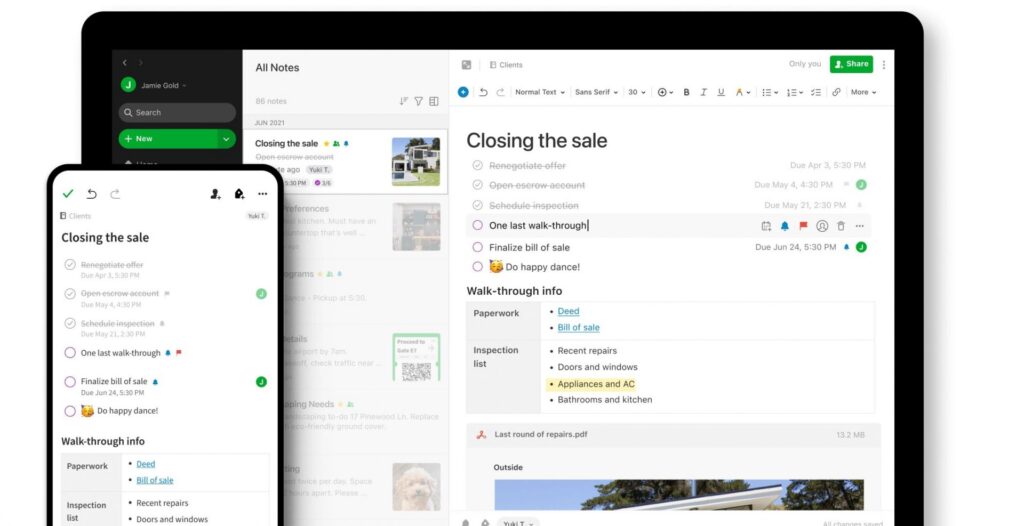 Фото: Evernote
