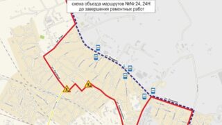 Изменены схемы движения маршрутов в Астане из-за ремонтных работ