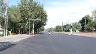 Новый участок улицы Рыскулова открыли в Астане