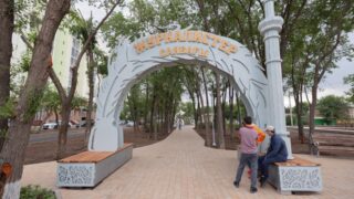 В столице состоялось торжественное открытие парка «Аллеи Журналистов»