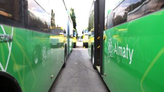 60 новых автобусов в Алматы выйдут на маршруты 31 августа