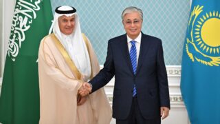 Касым-Жомарт Токаев встретился с министром сельского хозяйства Саудовской Аравии Абдулрахманом аль-Фадли