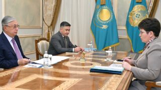 Президент встретился с председателем Высшей аудиторской палаты