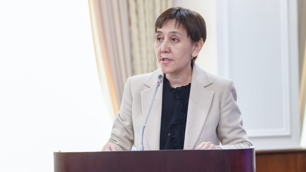 Тамара Дуйсенова. Фото: primeminister.kz.