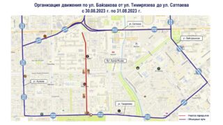 В Алматы начинается средний ремонт улицы Байзакова