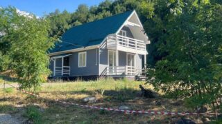 В Бутаковском ущелье обнаружили стройку коттеджей