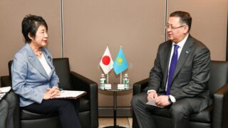 Главы МИД Казахстана и Японии обсудили вопросы сотрудничества
