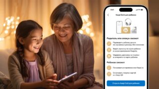 Kaspi Gold для ребенка могут открыть опекуны 