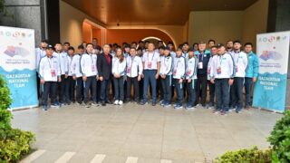 Министр туризма и спорта РК посетил атлетическую деревню перед Азиатскими играми в Ханчжоу