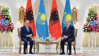 Переговоры с президентом Албании в узком составе провел Касым-Жомарт Токаев
