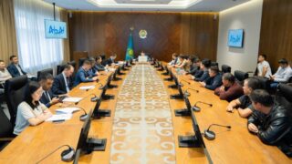 Строительным подрядчикам в Абайской области сделали замечания по не соблюдению графика работ