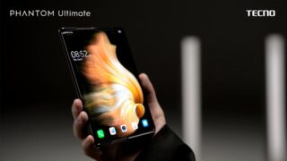 Tecno представила концептуальный смартфон Phantom Ultimate с изменяемым экраном