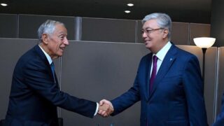 Токаев провел переговоры с президентом Португалии