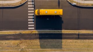 В Костанайской области для школьников купили 30 новых автобусов
