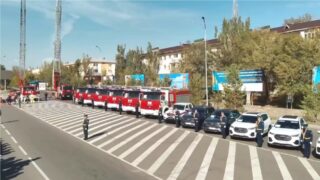 16 единиц специализированной техники поступили в распоряжение алматинских спасателей