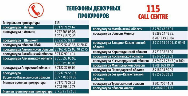 Генеральная прокуратура сделало важное заявление для граждан Казахстана