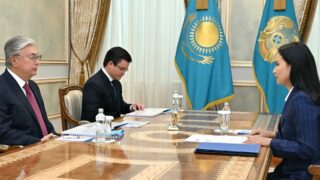 Глава «Казпочты» Асел Жанасова отчиталась перед Касым-Жомартом Токаевым