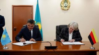 Казахстан и Германия заключили соглашение об управлении водными ресурсами