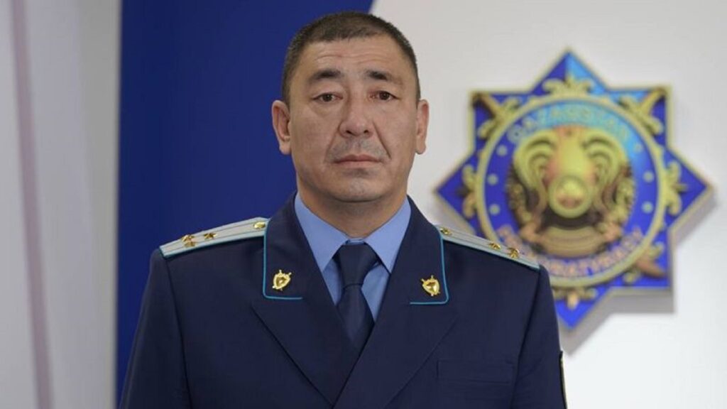 йбек Нурахметов. Фото: пресс-служба Генеральной прокуратуры РК.