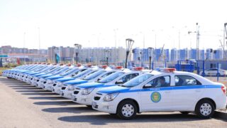 Полиция Карагандинской области пополнилась новыми автомобилями