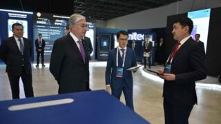 Президенту представили терминал документирования Digital Bridge