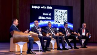 Вице-Министр МЦРИАП Малик Олжабеков выступил на Астронавтическом Конгрессе в Баку вместе с участниками из NASA и SpaceX